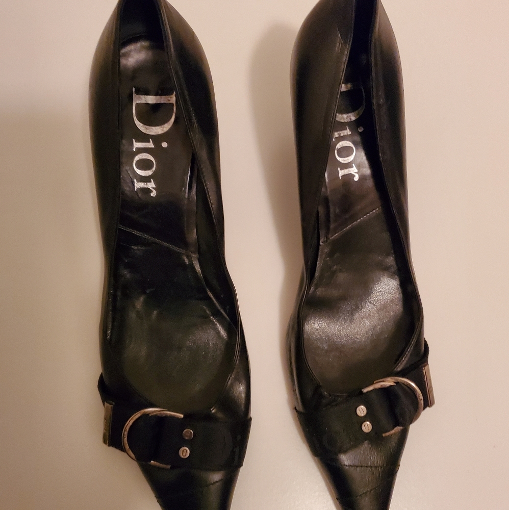 Beautiful escarpin( wedges) vintage . - Picture 2 of 4